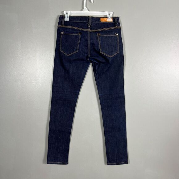 Baldwin Jeans Kansas City USA Womens 27 The Ten The Skinny Selvedge Dark Classic - Picture 2 of 10